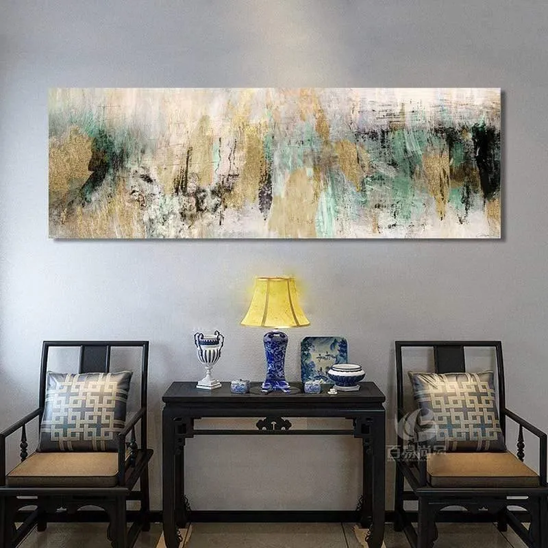 Dekoration Moderne Abstrakte Kunst Ölgemälde Poster und Drucke Wandkunst Leinwandbilder für Wohnzimmer Kein Rahmen