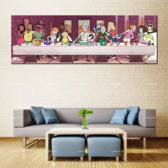 Artcozy Messias-Druck, wasserfest, Leinwandbild, Wandkunst, „Bold and Brash“ gehört in den Müll, Bild, Heimdekoration, Sprühdrucke