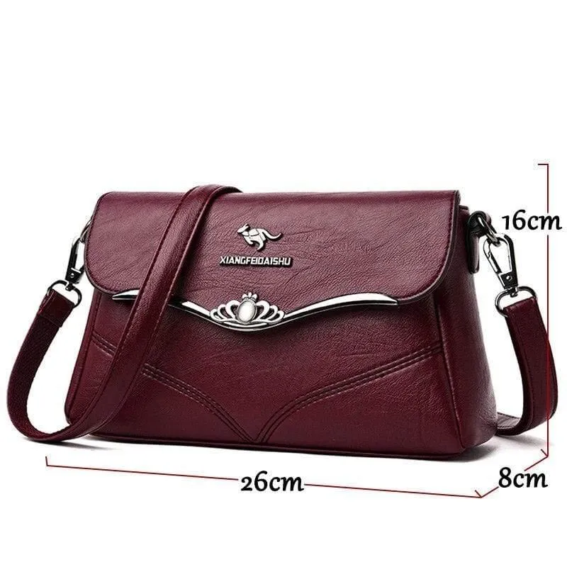 Luxus-Handtaschen aus Leder für Damen, Messenger-Taschen, Designer-Umhängetasche für Damen