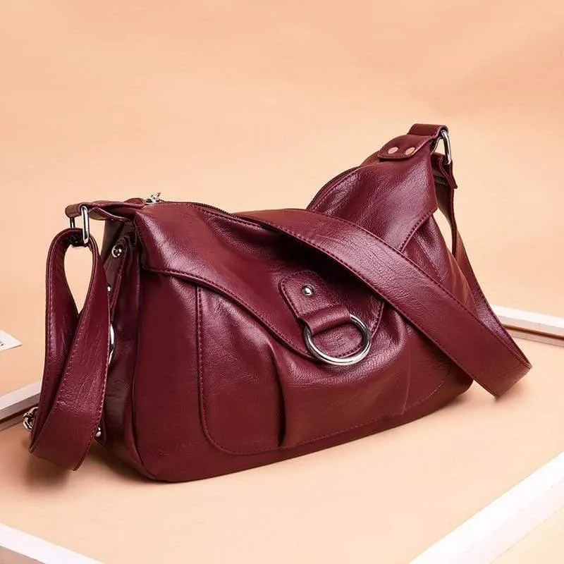 Luxus-Handtaschen für Damen, Designer-Handtaschen aus weichem Leder, Umhängetaschen für Damen