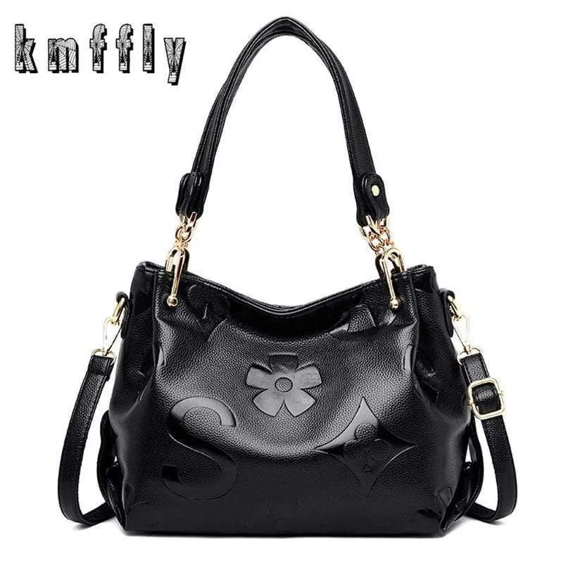 Echte Ledertaschen Damen Luxus Handtaschen Damen Designer Handtasche Große Kapazität Einzelschulter