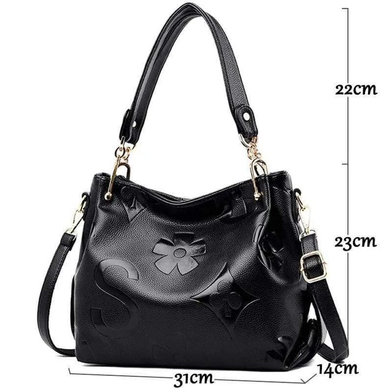 Echte Ledertaschen Damen Luxus Handtaschen Damen Designer Handtasche Große Kapazität Einzelschulter