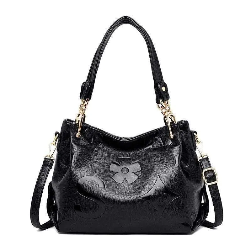 Echte Ledertaschen Damen Luxus Handtaschen Damen Designer Handtasche Große Kapazität Einzelschulter