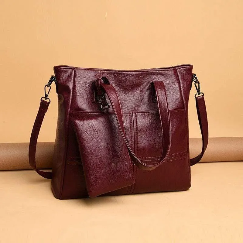 Luxus Handtaschen Damen Taschen Designer 2 Set Leder Messenger Bags Sac A Main Umhängetaschen