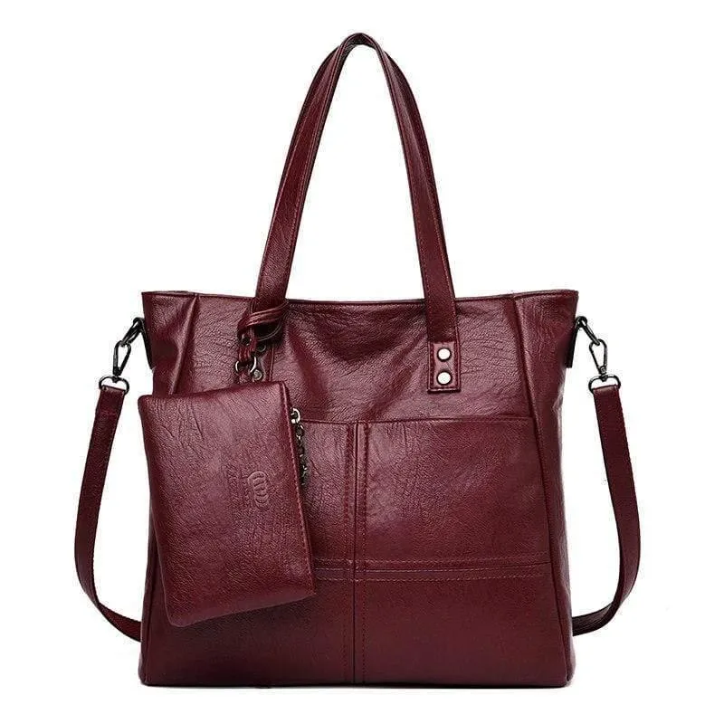 Luxus Handtaschen Damen Taschen Designer 2 Set Leder Messenger Bags Sac A Main Umhängetaschen