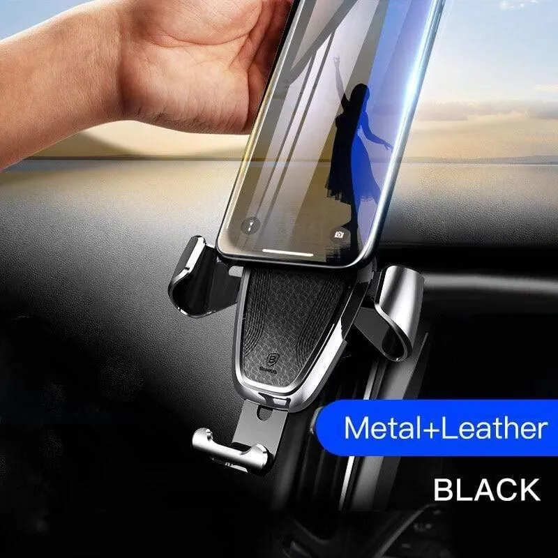 Baseus Gravity Autohalter für iPhone Samsung Handy Handyhalter 360 Grad GPS Air Vent Mount Clip Autotelefonhalter Ständer