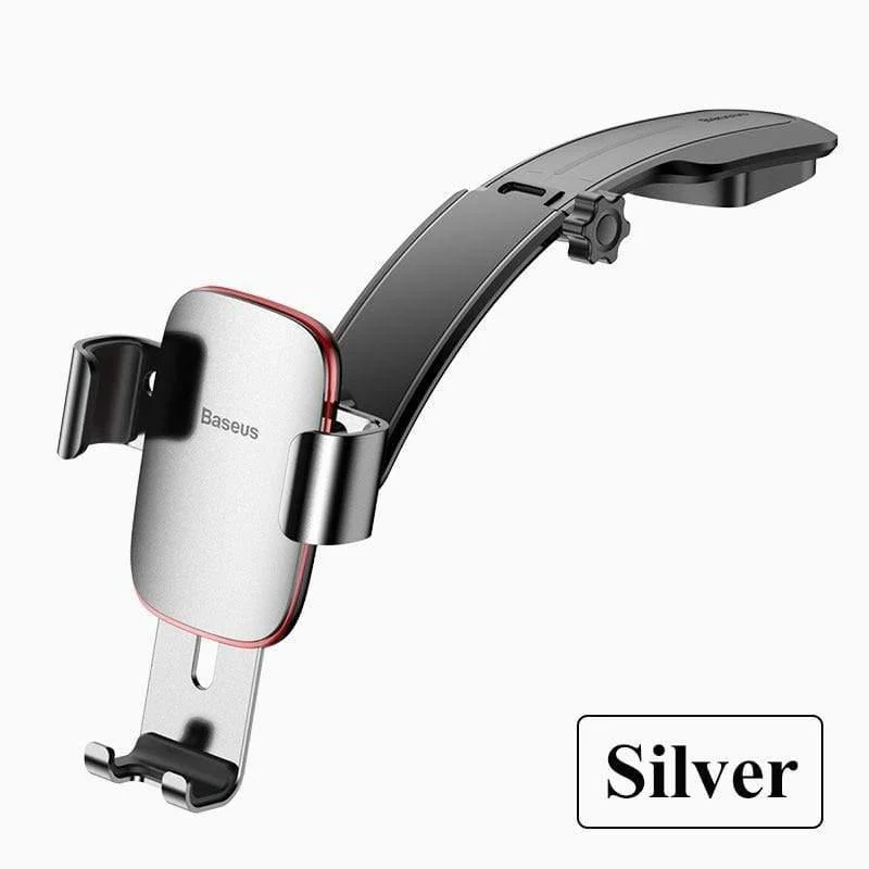 Baseus Metall Auto Handyhalterung für iPhone Samsung Faltbare Schwerkraft Handyhalterung für Dashboard Paste Autohalter Stand