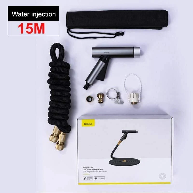 Baseus Autowaschpistole Sprühdüse Magic Flexibler Schlauch Autowaschpistole Hochdruck-Hochdruckreiniger Gartenwasserstrahl