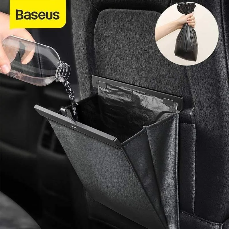 Baseus Auto-Organizer, Kofferraum, PU-Leder, Rücksitz-Aufbewahrungstasche, Auto-Fracht-Aufbewahrungsbox, universell für Autos, Gepäck, Reisetasche
