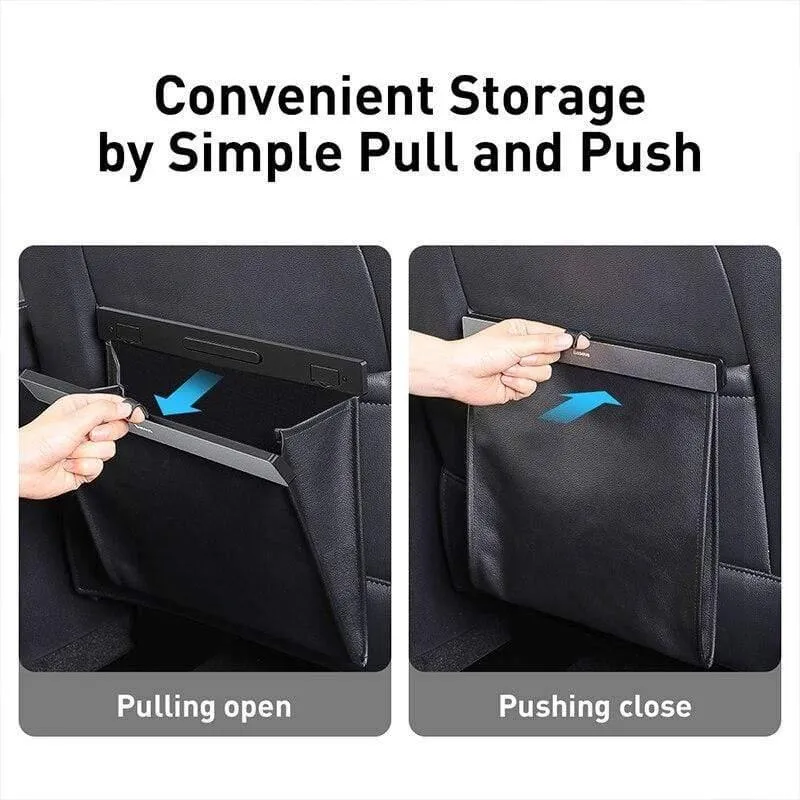 Baseus Auto-Organizer, Kofferraum, PU-Leder, Rücksitz-Aufbewahrungstasche, Auto-Fracht-Aufbewahrungsbox, universell für Autos, Gepäck, Reisetasche