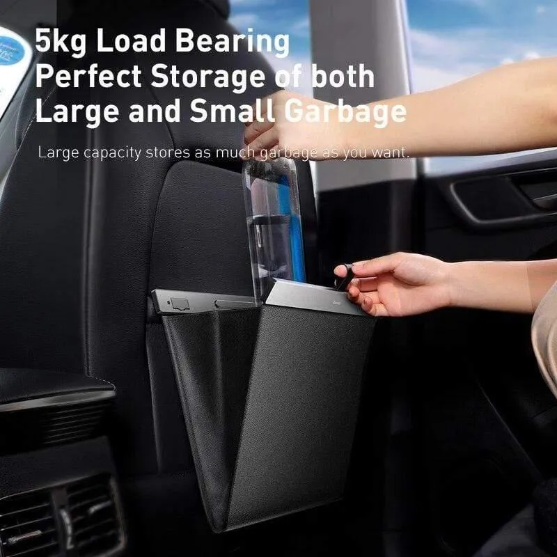 Baseus Auto-Organizer, Kofferraum, PU-Leder, Rücksitz-Aufbewahrungstasche, Auto-Fracht-Aufbewahrungsbox, universell für Autos, Gepäck, Reisetasche