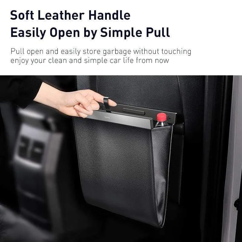 Baseus Auto-Organizer, Kofferraum, PU-Leder, Rücksitz-Aufbewahrungstasche, Auto-Fracht-Aufbewahrungsbox, universell für Autos, Gepäck, Reisetasche