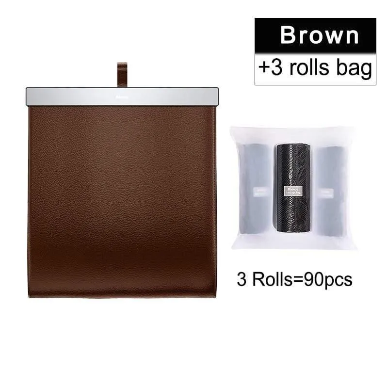Baseus Auto-Organizer, Kofferraum, PU-Leder, Rücksitz-Aufbewahrungstasche, Auto-Fracht-Aufbewahrungsbox, universell für Autos, Gepäck, Reisetasche