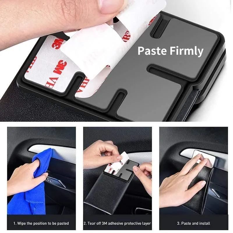 Baseus Leder-Auto-Aufbewahrungstasche, ordentlicher Autositz-Organizer, universelle Handy-Tasche, Magnet-Sammeltasche, Auto-Zubehör