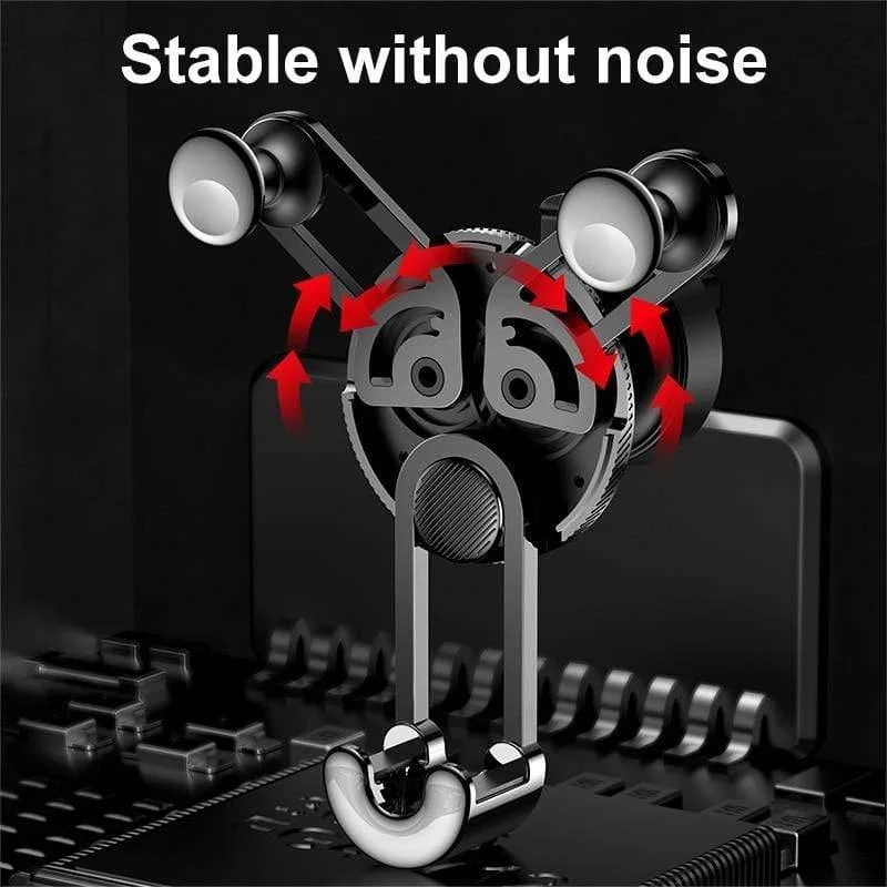 Baseus Autotelefonhalter Gravity Air Vent Mount Handyhalter Ständer für Android Smartphone mit USB C Kabel für Samsung
