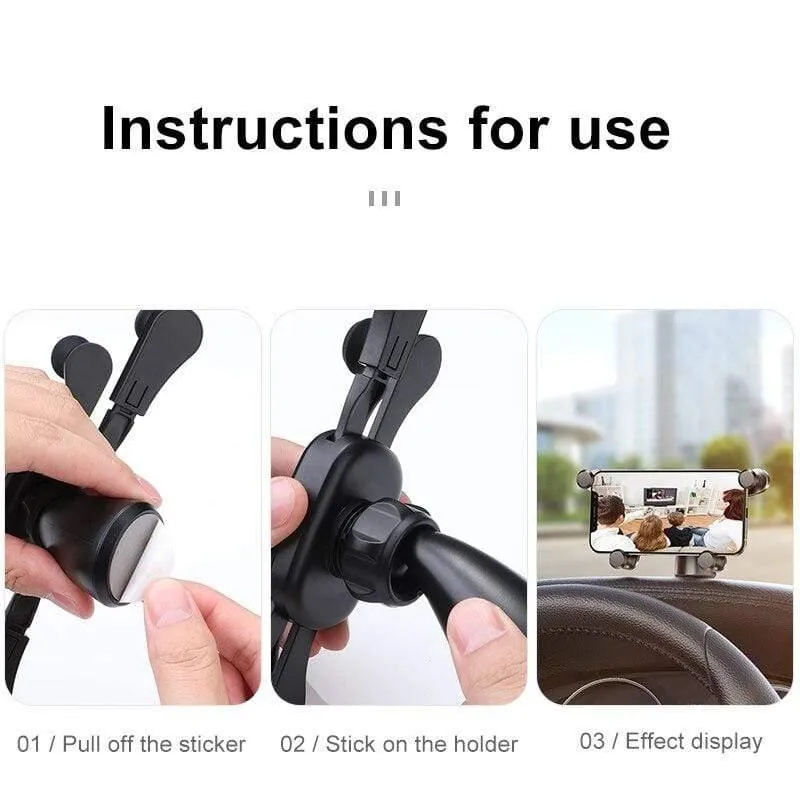 Baseus Autotelefonhalter für iPhone Samsung Gravity Mount Holder Stand Dashboard Autohalter für Huawei Xiaomi Handyhalter