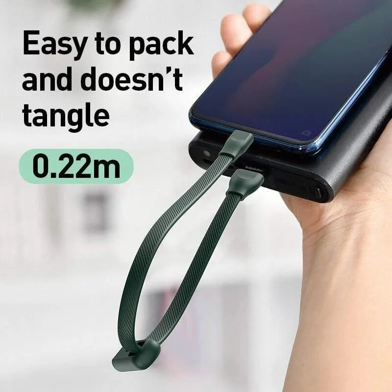 Baseus USB Typ C Kabel Tragbares 5A Surpercharge USB C Kabel für Huawei P40 Pro P30 Mate 20 Samsung S20 Quick Charge 3.0 Kabel