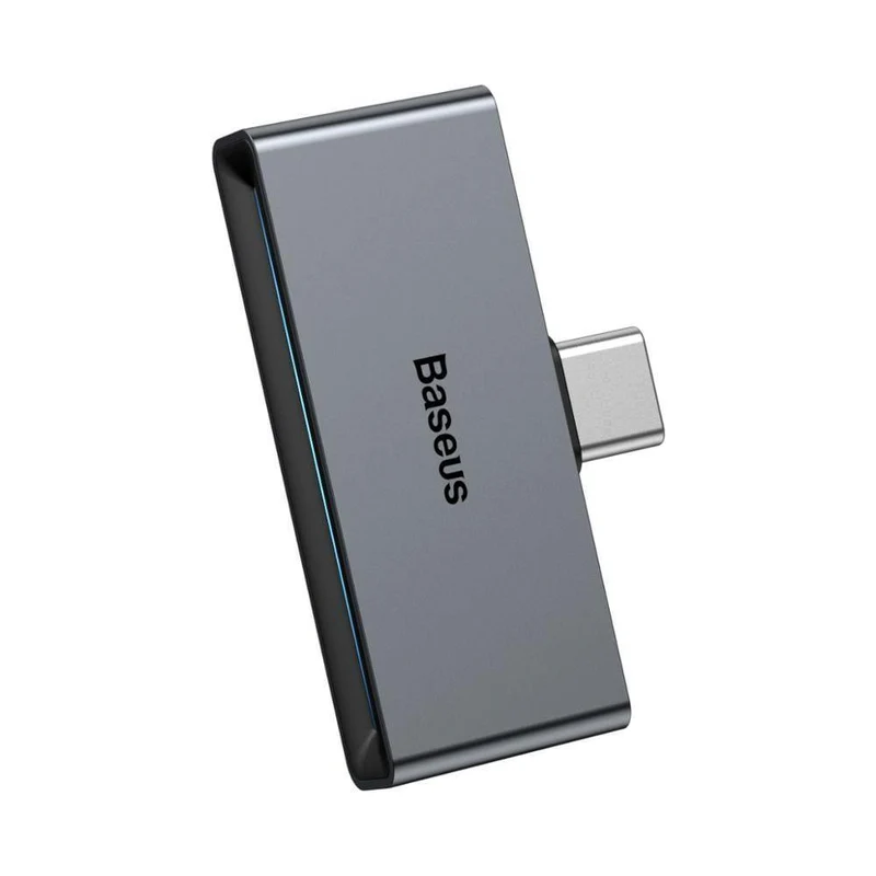 Baseus L57 USB Typ C Adapter USB C bis 3.5 mm AUX Kopfhörer Kopfhörer Adapter mit PD 18W Schnellladung für Typ C Jack Phone