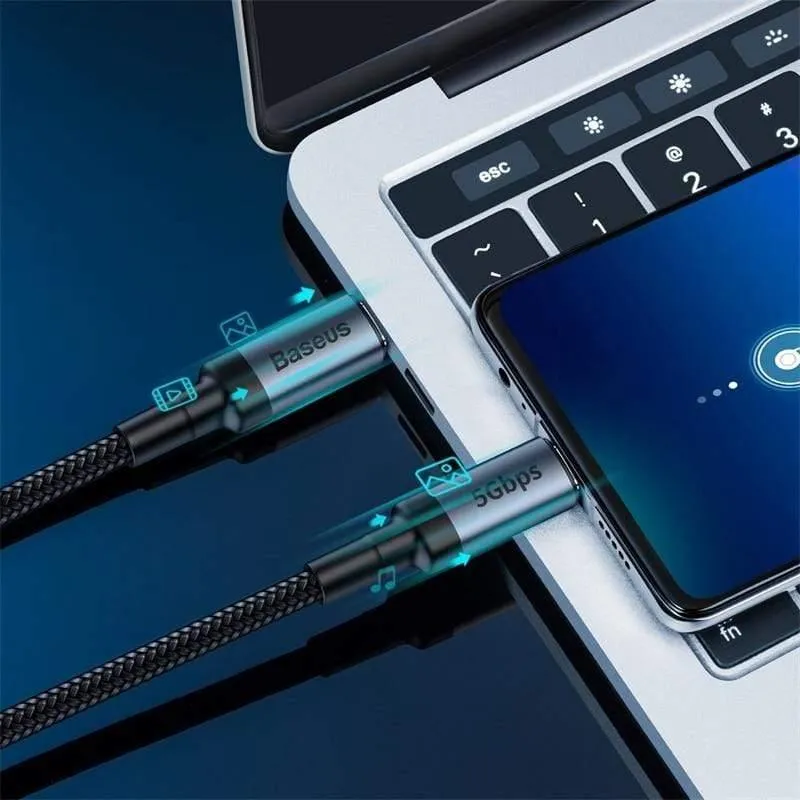 Baseus USB 3.1 Typ C zu USB Typ C Kabel für Samsung S9 S10 Xiaomi Schnellladung 4.0 PD 100W Schnellladegerät HDMI-Kabel für MacBook