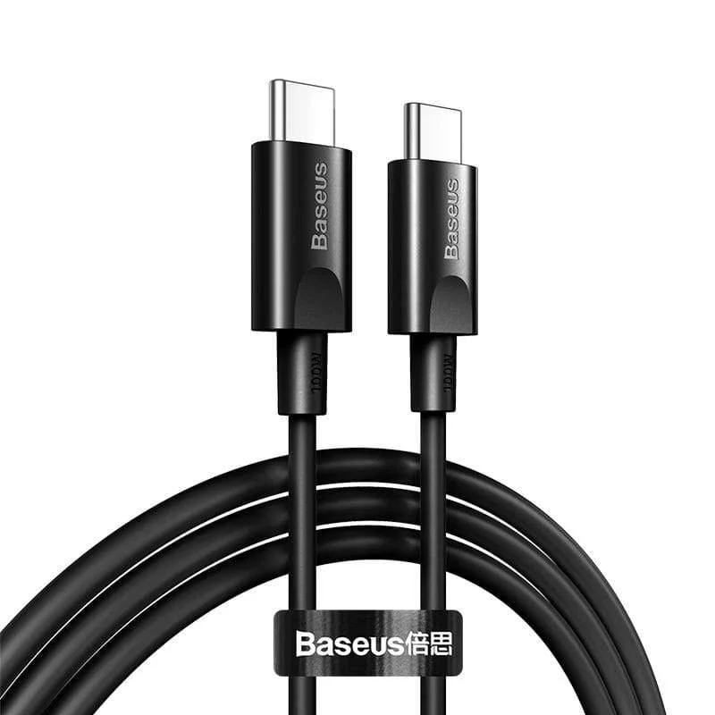 Baseus Typ C zu USB C Kabel 100W Typ C Kabel für MacBook Pro PD Schnellladekabel für Samsung S20 S10 Huawei P40 Datenkabel