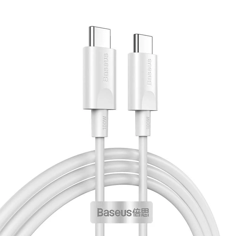 Baseus Typ C zu USB C Kabel 100W Typ C Kabel für MacBook Pro PD Schnellladekabel für Samsung S20 S10 Huawei P40 Datenkabel