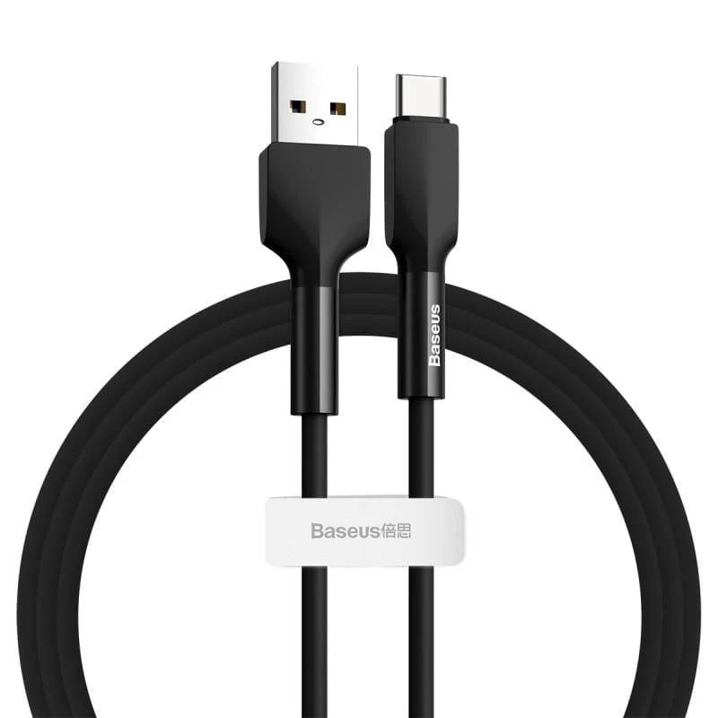 Baseus USB Typ C Kabel Flüssiges Silikon Quick Charge 3.0 Kabel für Samsung S20 S10 Redmi Hinweis 8 9 Schnellladen USB C Kabel