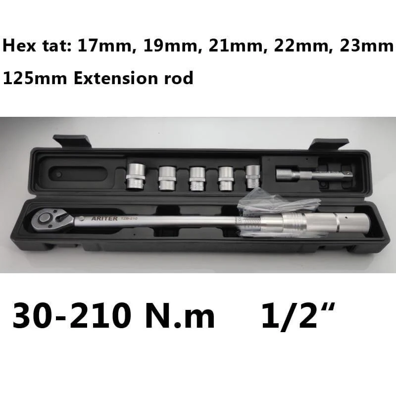 Drehmomentschlüssel 0.5-500 Nm 1/4 3/8 1/2 Vierkantantrieb Hochpräzise Auto-Fahrradreparatur Handwerkzeuge Schraubenschlüssel Drehmomentschlüssel