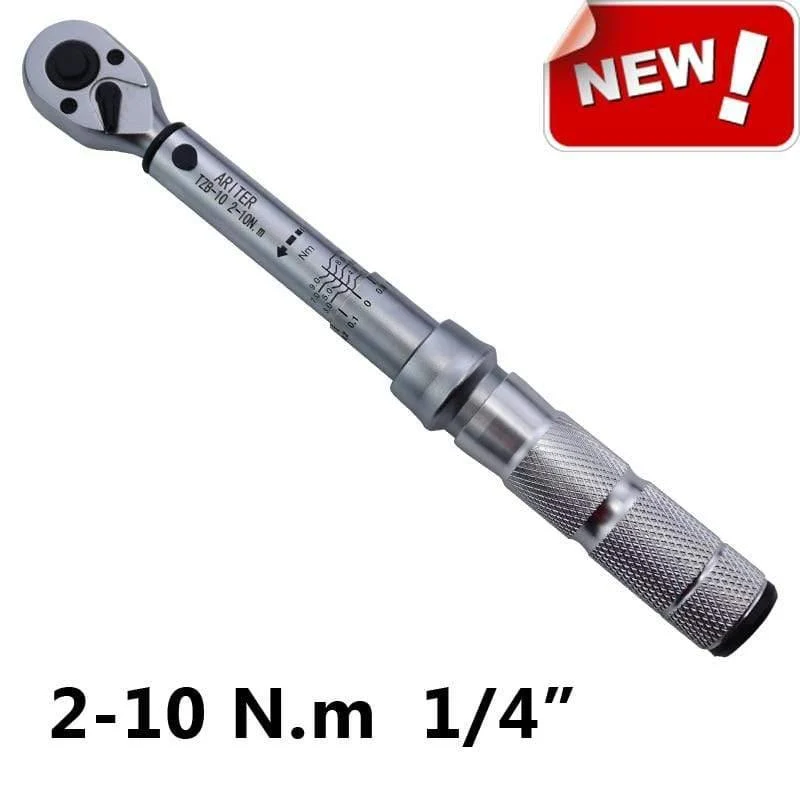 Drehmomentschlüssel 0.5-500 Nm 1/4 3/8 1/2 Vierkantantrieb Hochpräzise Auto-Fahrradreparatur Handwerkzeuge Schraubenschlüssel Drehmomentschlüssel