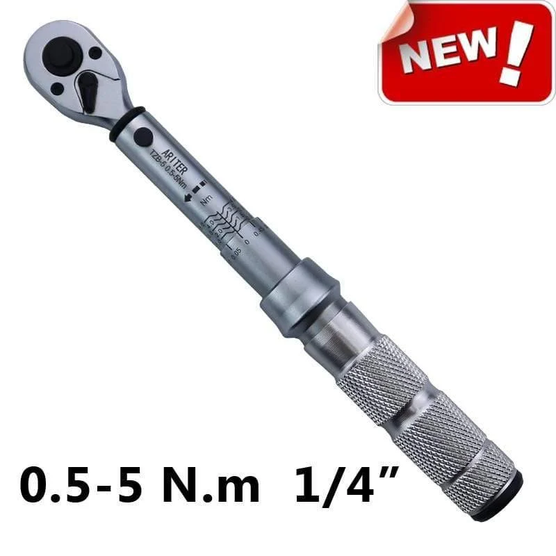 Drehmomentschlüssel 0.5-500 Nm 1/4 3/8 1/2 Vierkantantrieb Hochpräzise Auto-Fahrradreparatur Handwerkzeuge Schraubenschlüssel Drehmomentschlüssel