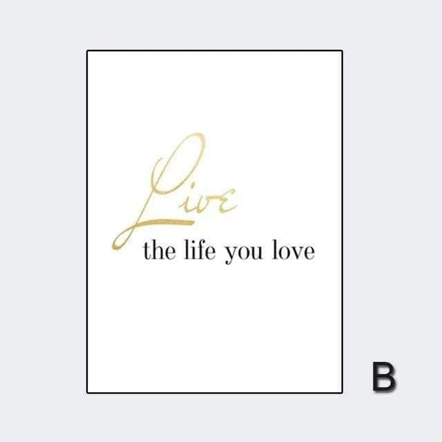 Nordic Poster Hallo Zitate Wand Kunst Leinwand Malerei Minimalistischen Poster Und Drucke Abstrakte Leinwand Druck Wand Bilder Wohnkultur