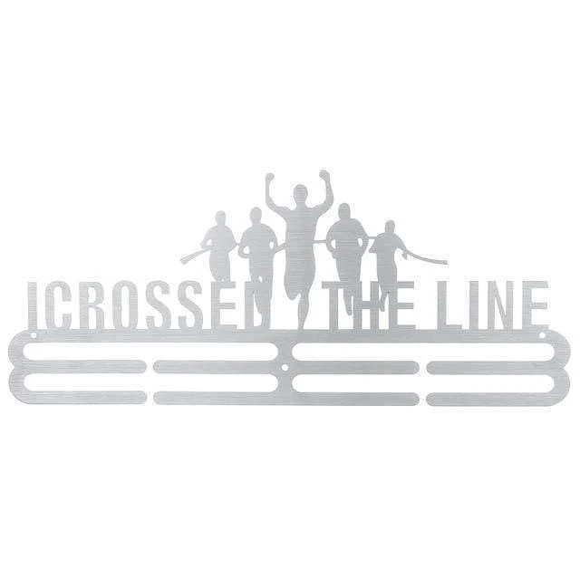 Robuster Medaillenaufhänger aus Edelstahl, Medaillenhalter, Präsentationsständer, für Laufen, Schwimmen, Gymnastik, Marathons, Sportmedaille, Geschenk, Dekoration