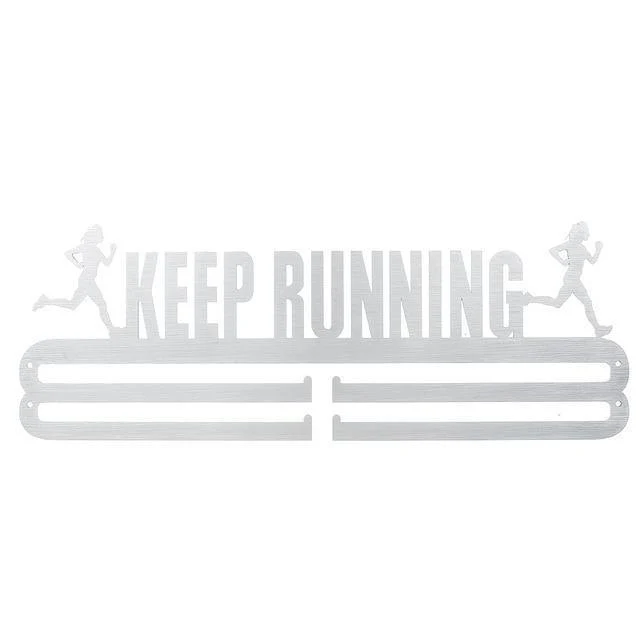 Robuster Medaillenaufhänger aus Edelstahl, Medaillenhalter, Präsentationsständer, für Laufen, Schwimmen, Gymnastik, Marathons, Sportmedaille, Geschenk, Dekoration