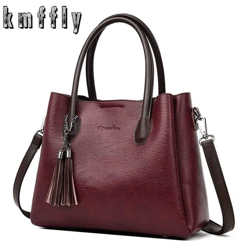 Damen Handtaschen Casual Tote Leder Luxus Handtaschen Damen Taschen Designer Taschen Große Kapazität