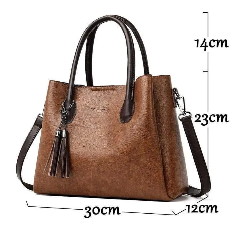 Damen Handtaschen Casual Tote Leder Luxus Handtaschen Damen Taschen Designer Taschen Große Kapazität