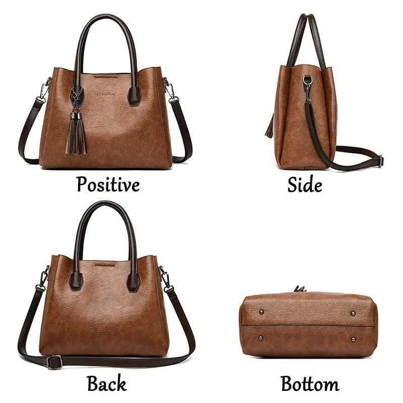 Damen Handtaschen Casual Tote Leder Luxus Handtaschen Damen Taschen Designer Taschen Große Kapazität