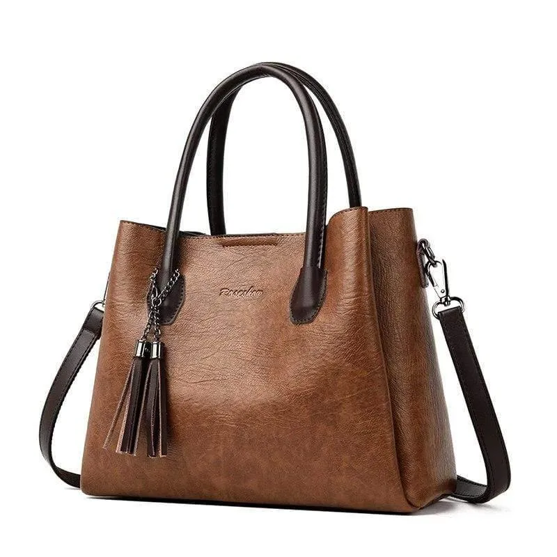 Damen Handtaschen Casual Tote Leder Luxus Handtaschen Damen Taschen Designer Taschen Große Kapazität