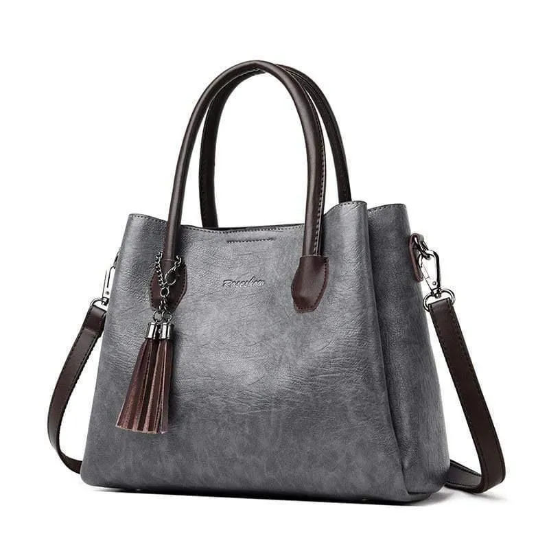 Damen Handtaschen Casual Tote Leder Luxus Handtaschen Damen Taschen Designer Taschen Große Kapazität