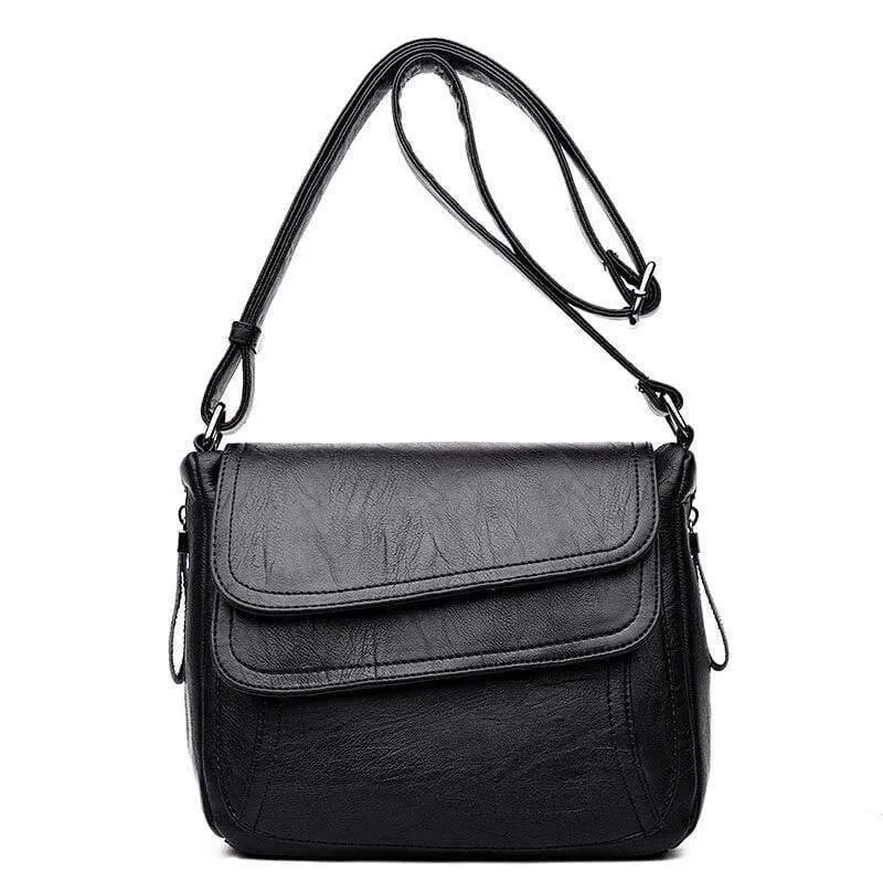 Leder Messenger Bags Sac A Haupt Umhängetaschen für Frauen Vintage Umhängetasche