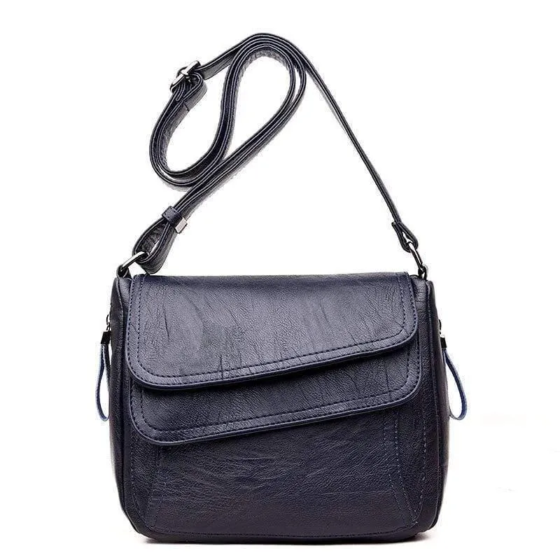 Leder Messenger Bags Sac A Haupt Umhängetaschen für Frauen Vintage Umhängetasche
