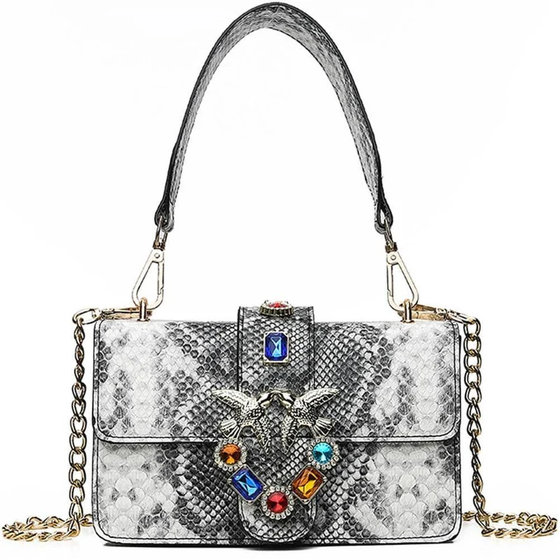 Damen Taschen Designer Ketten Umhängetaschen Clutch Abendtaschen Messenger Bag Small Wide