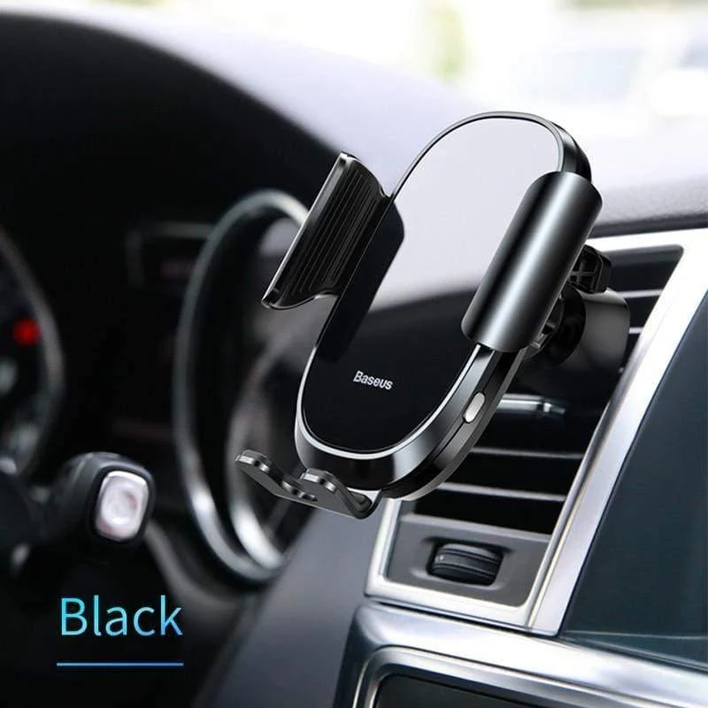 Baseus Elektroauto-Telefonhalter für iPhone 11 Samsung Air Vent Mount Intelligenter Berührungssensor Handyhalter-Ständer