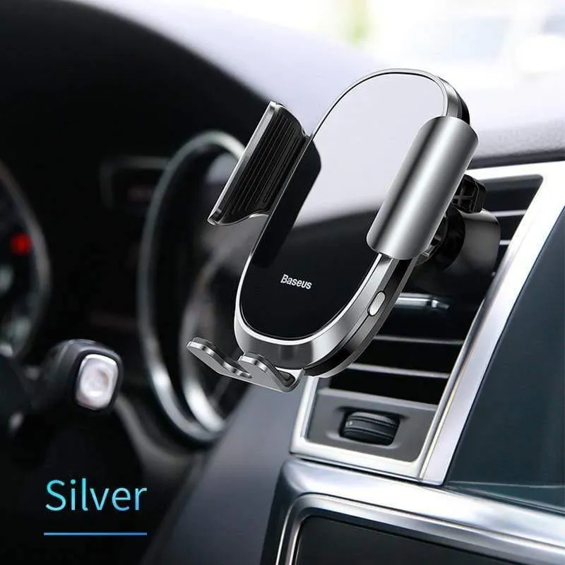Baseus Elektroauto-Telefonhalter für iPhone 11 Samsung Air Vent Mount Intelligenter Berührungssensor Handyhalter-Ständer