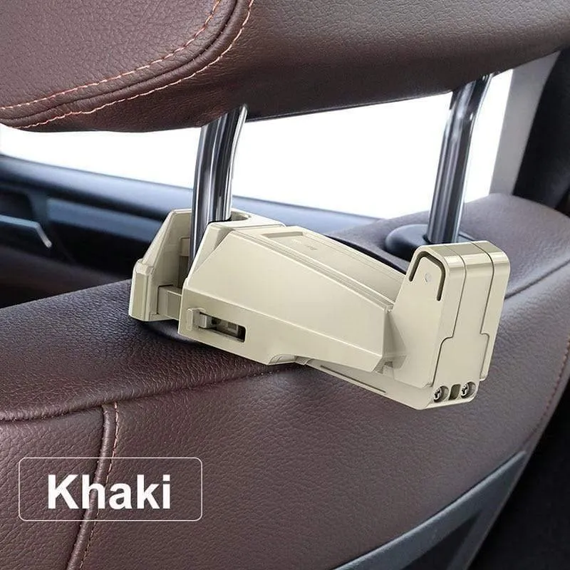 Baseus Autotelefonhalter Kopfstützenhaken für iPhone Huawei Rücksitzhaken Autohalterung Befestigung Sitzlehne Organizer Bag Hanger