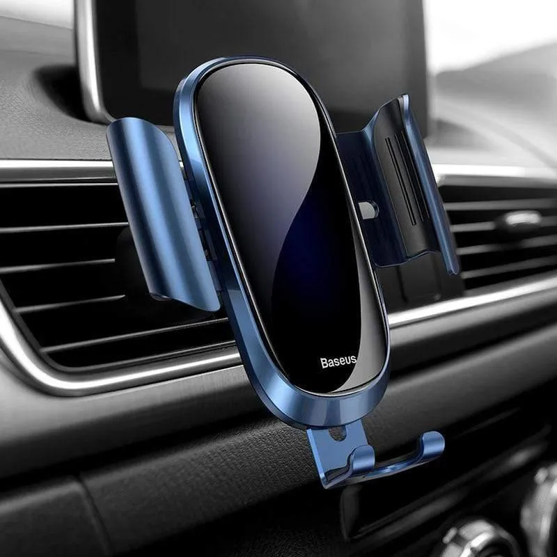Baseus Autotelefonhalter für iPhone Samsung Handyhalter Ständer Metall Schwerkraft Lüftungsschlitzhalterung GPS Handyhalter im Auto