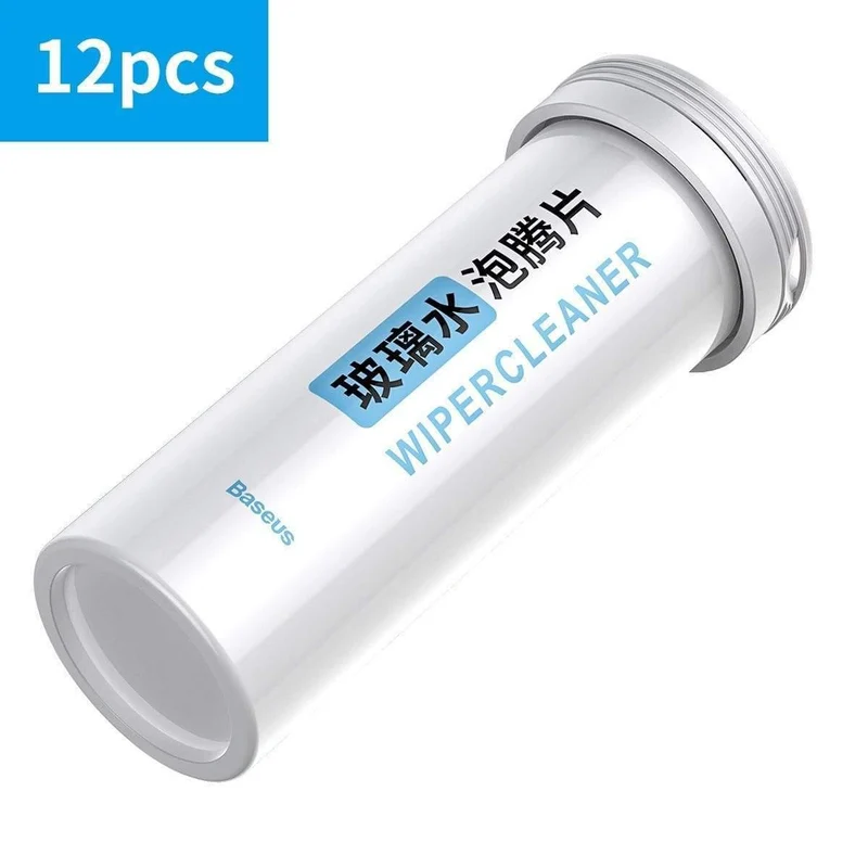 Baseus 12PCS Auto Windschutzscheibe Glas Feste Reiniger Feste Wischer Waschmaschine Auto Fenster Reinigung Feine Seminom Wischer Auto Zubehör