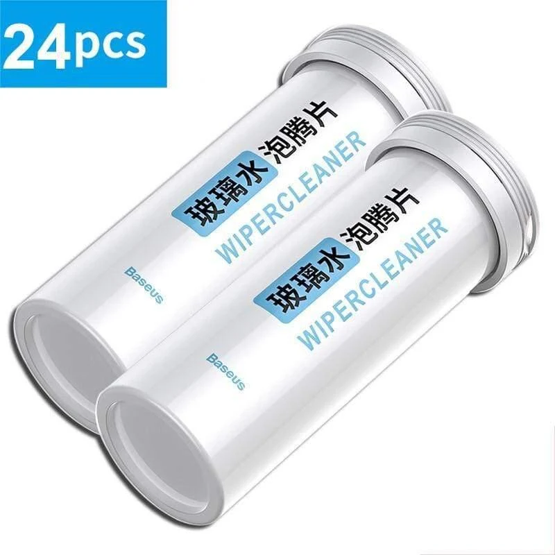 Baseus 12PCS Auto Windschutzscheibe Glas Feste Reiniger Feste Wischer Waschmaschine Auto Fenster Reinigung Feine Seminom Wischer Auto Zubehör
