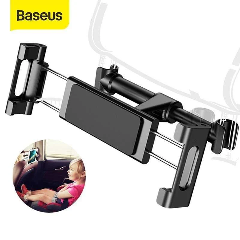 Baseus Auto-Rücksitz-Kopfstützenhalter für 4.7–12.9 Zoll Pad, Autotelefonhalter, Rücksitzhalterung für Pad, Tablet-PC, Auto-Kopfstützenhalter