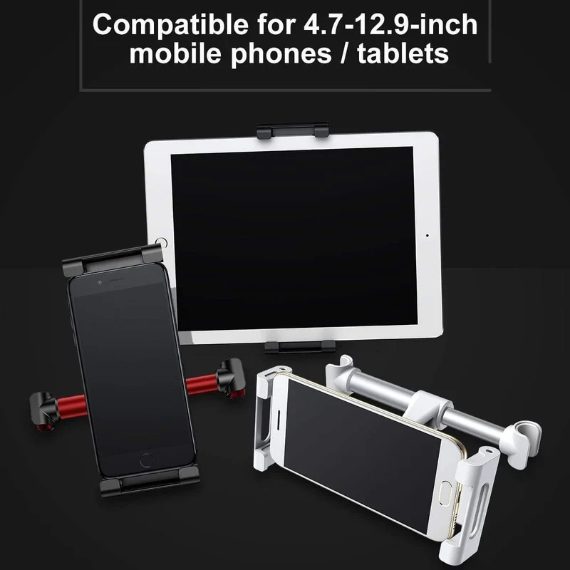 Baseus Auto-Rücksitz-Kopfstützenhalter für 4.7–12.9 Zoll Pad, Autotelefonhalter, Rücksitzhalterung für Pad, Tablet-PC, Auto-Kopfstützenhalter
