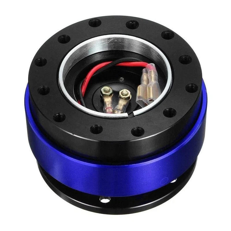 Universal Car Interior Parts Aluminium 6-Loch Auto Schnellverschluss Lenkrad Snap Off Hub Adapter Boss Kit