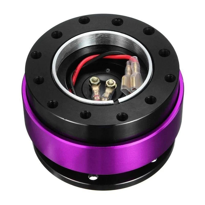 Universal Car Interior Parts Aluminium 6-Loch Auto Schnellverschluss Lenkrad Snap Off Hub Adapter Boss Kit
